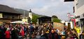 Szene vom Kastanienfest 2019 in der Ortsmitte von Unterach am Attersee