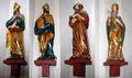 Collage der Statuen in der Kalvarienkirche