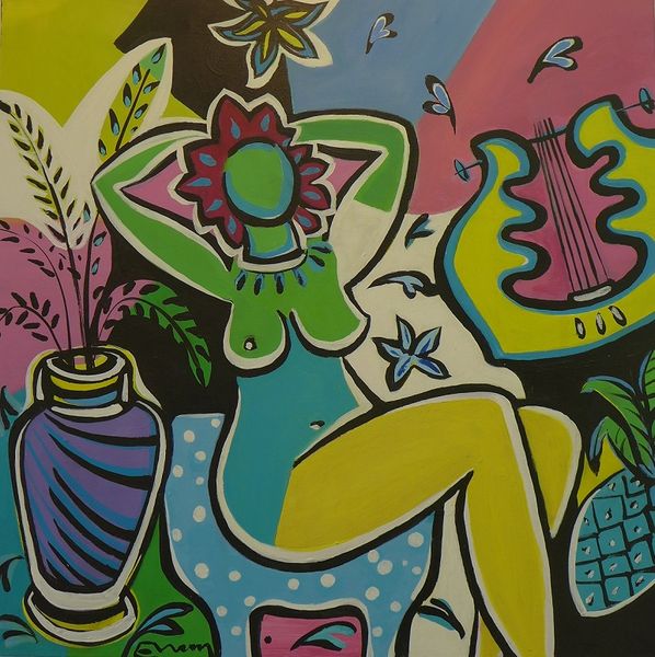 Datei:Zwach 2018 1 2 Ed Ehmayr Figur mit Lyra.JPG