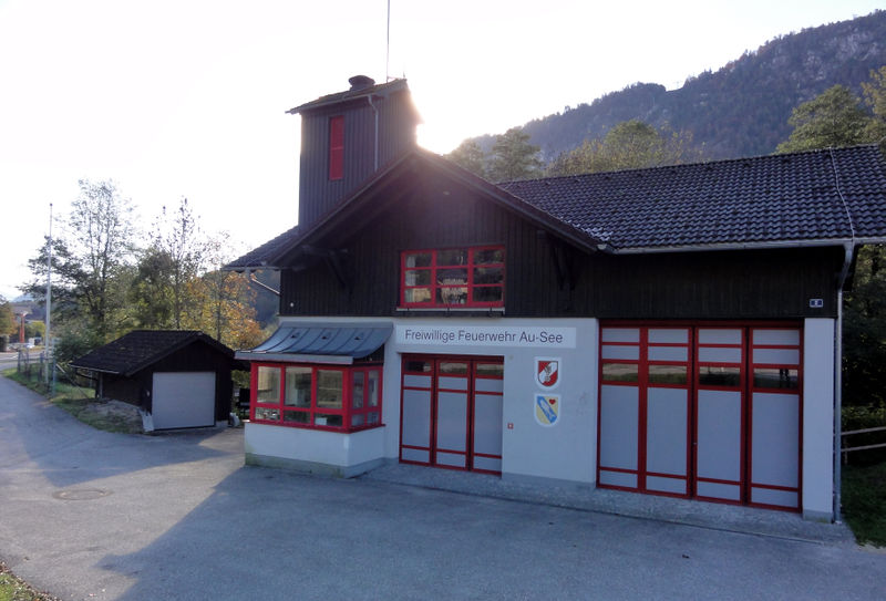 Datei:Freiwillige Feuerwehr Au-See, Gemeinde Unterach.jpg