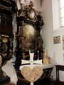 Rechter Seitenaltar in der Pfarrkirche Abtsdorf
