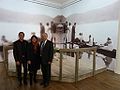 Klimt-am-Attersee-Delegation bei der Eröffnung der Ausstellung "Klimt persönlich" im Wiener Leopold Museum am 23.2.2012.