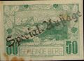 Notgeld Berg Special 50 Heller