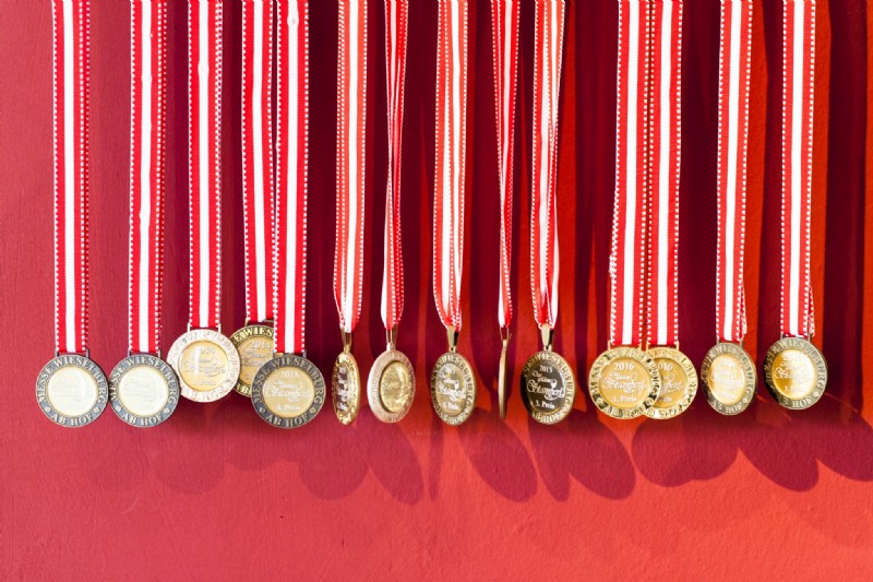 Datei:Auszeichnungen Rosi Huber.jpg