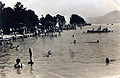Badetag am Strand 1912