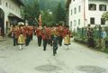 Aufmarsch beim Gründungsfest 1988