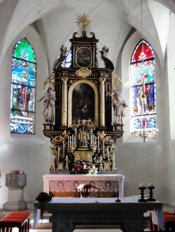 Altar in der Pfarrkirche Unterach.jpg