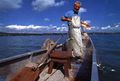 Horst Ecker beim Seesaiblingfischen