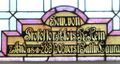 Fensterwidmung - Pfarrkirche Unterach