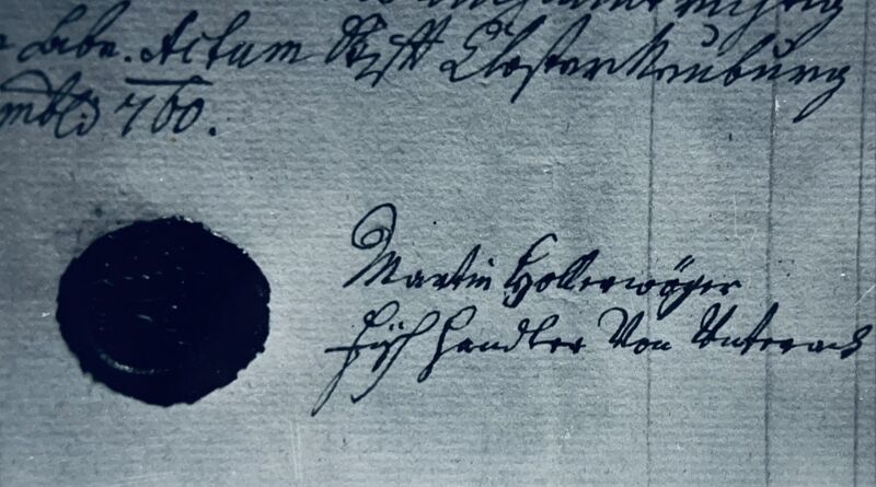 Datei:Hollerwöger Kaufvertrag 1760.jpg
