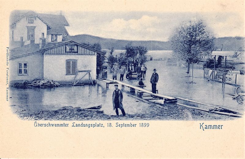 Datei:Hochwasser in Kammer 1899.jpg