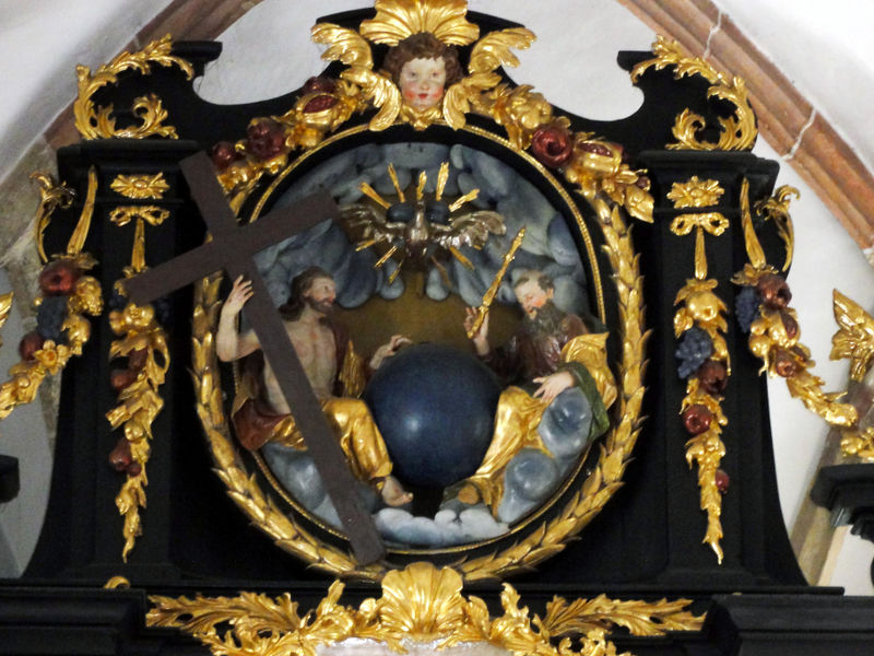 Datei:Oberes Altarbild in der Pfarrkirche Abtsdorf.jpg