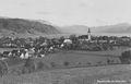 Seewalchen mit dem Gebirge um 1950