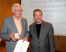 Verleihung der Denkmalschutzmedaille