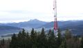 Attergauer Aussichtsturm, Südausblick in Richtung Schafberg