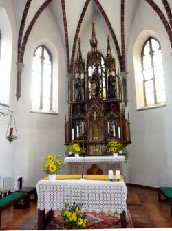 Pfarrkiche Steinbach am Attersee, Hauptaltar.jpg