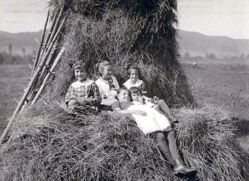 Datei:KinderHeuhaufen1916.jpg