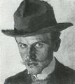 Der Bildhauer Alfred Hofmann, ein Freund Zerlachers