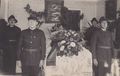 Totenwache um 1934 - Mitglieder des Turnvereins geben einem, an Zuckerkrankheit verstorbenen Kameraden die letzte Ehre